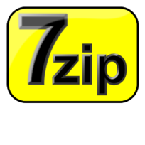 7zip Glossy Extrude Yellow Preview