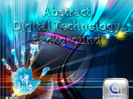 Abstract Digital Technology Vector Background Preview
