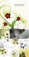 Abstract floral background 2