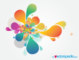 Abstract - Abstract Flower Vector Art 