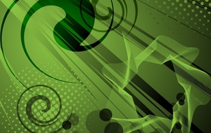 Abstract - Abstract Green Vector Background 