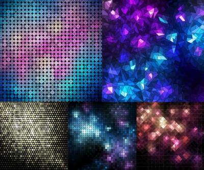 Abstract - Abstract Mosaic Backgrounds 