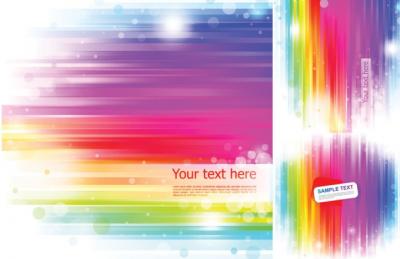 Abstract rainbow backgrounds Preview