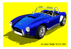 AC Cobra 427 SC 1965 (with background) Preview