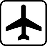 Airport Sign Board Vector Preview