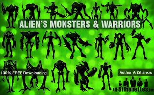 Alien’s monsters & warriors Preview