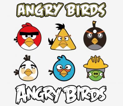 Angry Birds Vector Preview