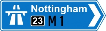 Anonymous Roadsign Motorway On clip art Preview