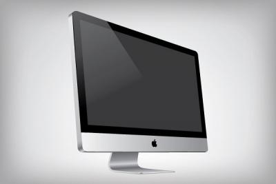 Apple iMac 27 inch Vector Preview