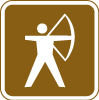 Archery Tourist Sign Preview