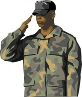 Army Veteran clip art Preview