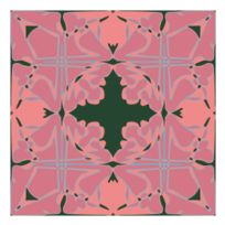 Art Nouveau Tile Pattern Preview