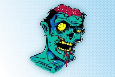 Awesome Free Vector Zombie