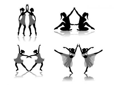 Ballet Dancer Set
