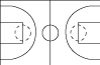 Basketball Court Vector Image Preview