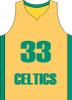 Basketball Jersey Celtics Free Vector Preview