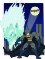 Human - Batman Poster Vector 