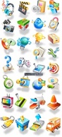 Beautiful 3D icons