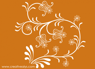 Beautiful Flower Vector Graphic Preview