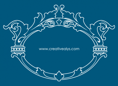 Beautiful Ornamental Design and Frame Preview
