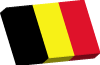 Belgium 3d Vector Flag Preview