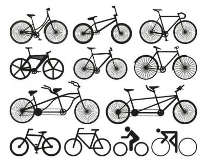 Bicycle Vector Preview