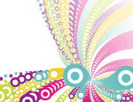 Blended Bubbles In Colors Vector