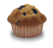 Food - Blueberry Muffin 