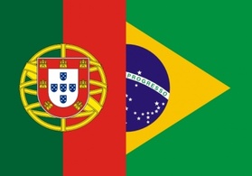 Brazil Flags Portugal Preview
