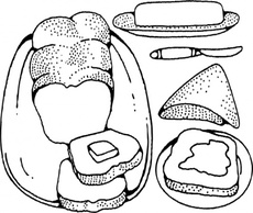 Bread And Butter clip art Preview