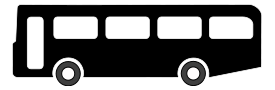 Bus symbol black Preview