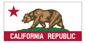 California Banner Clipart B
