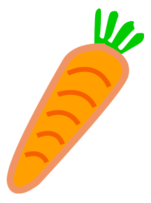 Carrot Orange With Green Leafs Preview