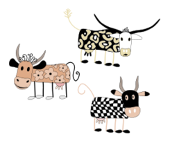 Cartoon Cows