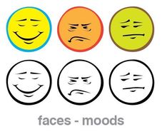 Human - Cartoon Faces & Moods 