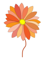 Flowers & Trees - Cartoon Flower 