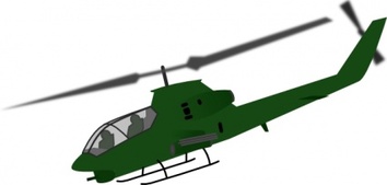 Military - Cartoon Plane Fly Air Vehicle Helicopter Chopper 