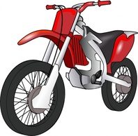 Cartoon Transportation Motorcycle Theresaknott Vehicle Motobike Transport Moto Motocycle