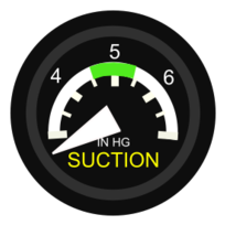 Cessna Type Gyro Suction Gage Preview