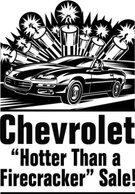 Chevrolet Firecracker Sale Preview