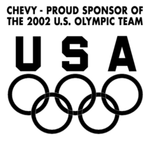Chevy – Sponsor Of Olympic Team