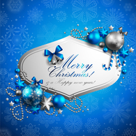 Backgrounds - Christmas decoration item card 