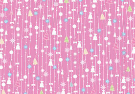 Christmas pink background