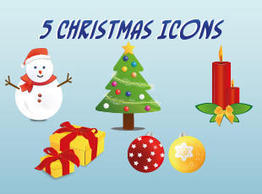 Holiday & Seasonal - Christmas Vector Icons 