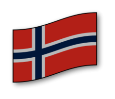 Signs & Symbols - clickable Norway flag 