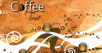 Coffee time free vector