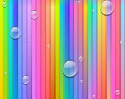 Colourful Striped Background Preview