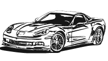 Corvette ZR1 Vector Preview
