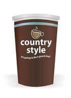 Food - Country Style Coffee Vector 