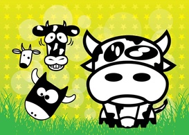 Animals - Cows Cartoons 